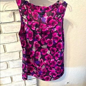 Banana Republic Pink and Purple Blouse